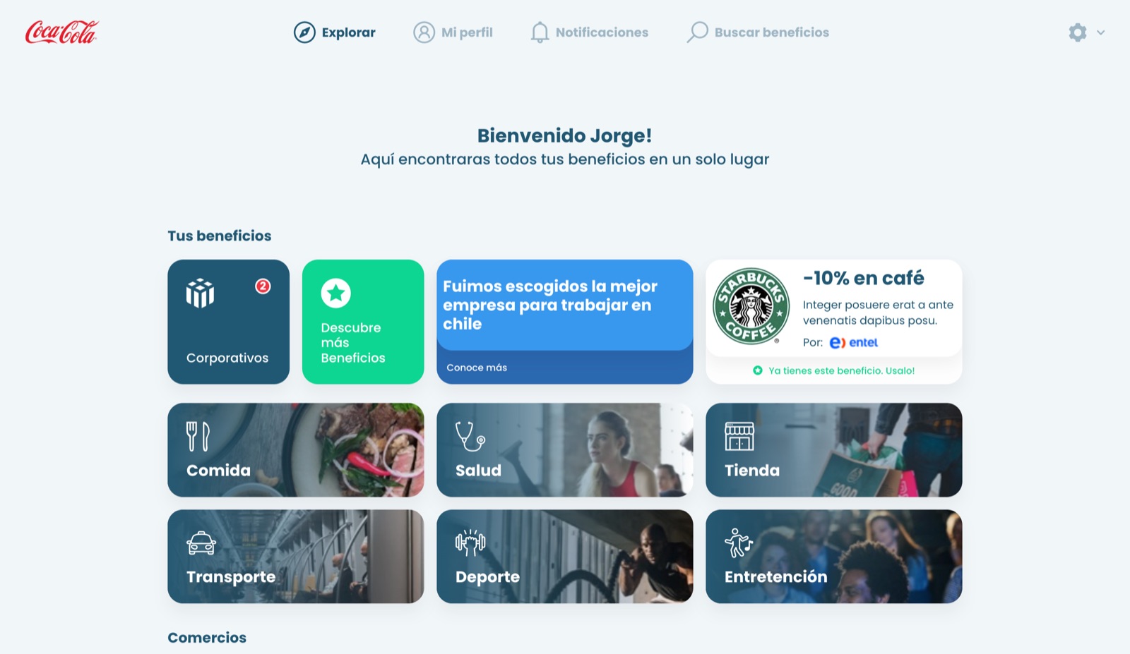 Employee Benefits Platform Preview
