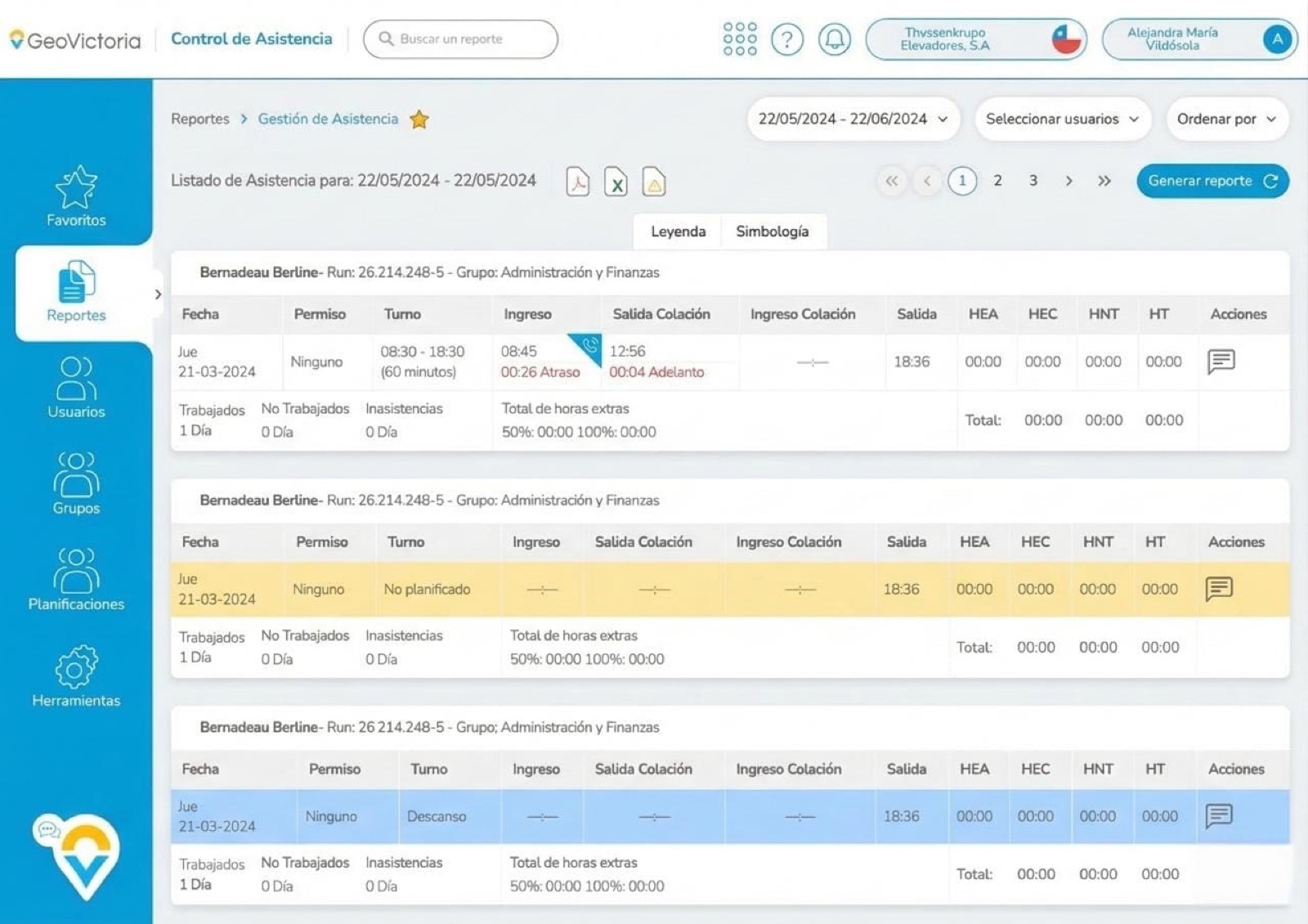 Workforce Attendance and Reporting System